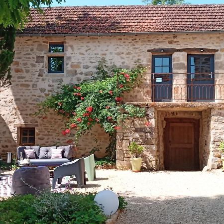 Les Granges De L Abbaye Bed and Breakfast Ginals Exteriör bild